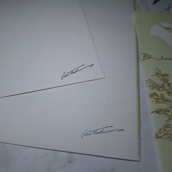 Sarah Gwen Frostic Postcard Blank Card Block Prints Mini Vintage Nature Michigan - Picture 12 of 16